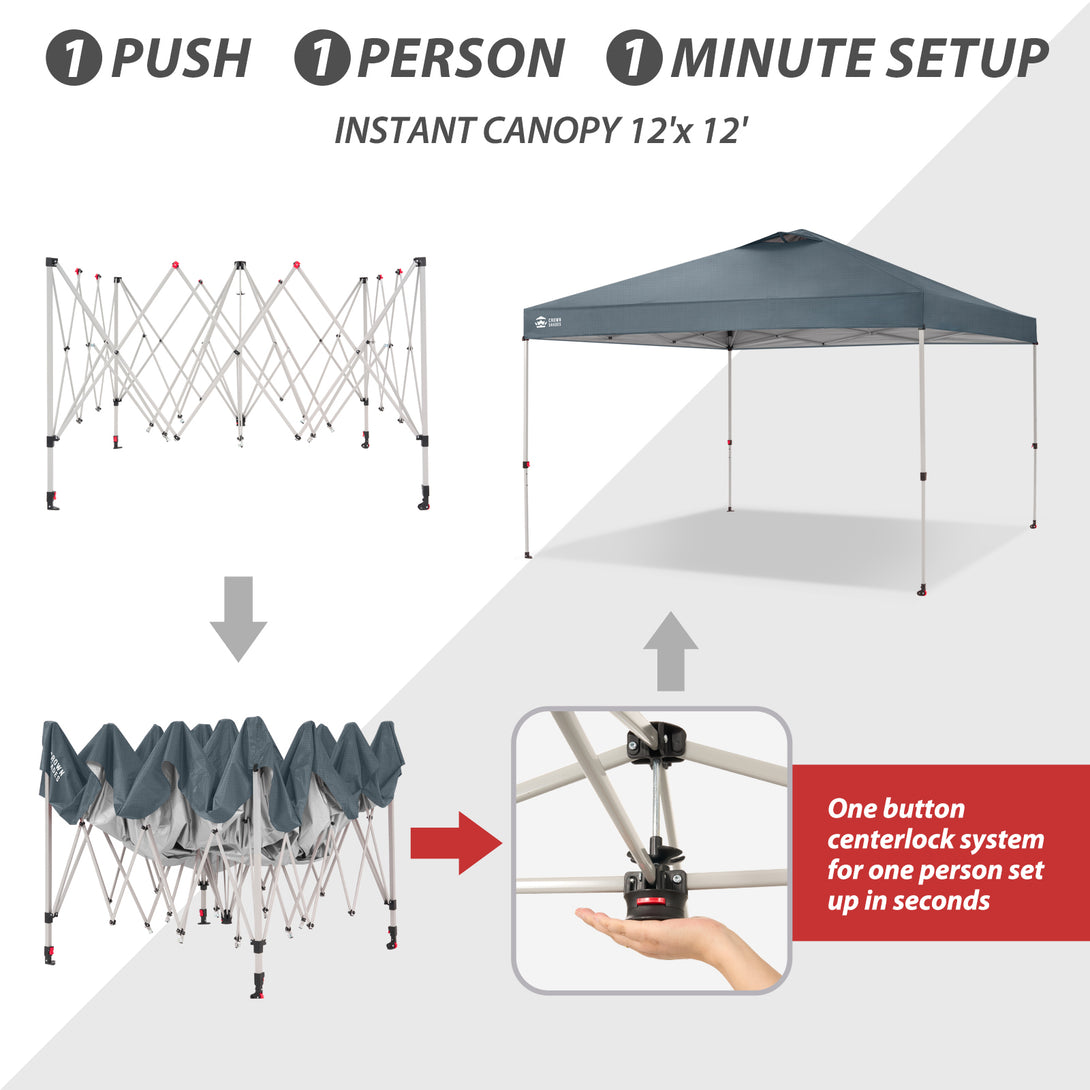 12x12 Pop Up Canopy Centerlok™