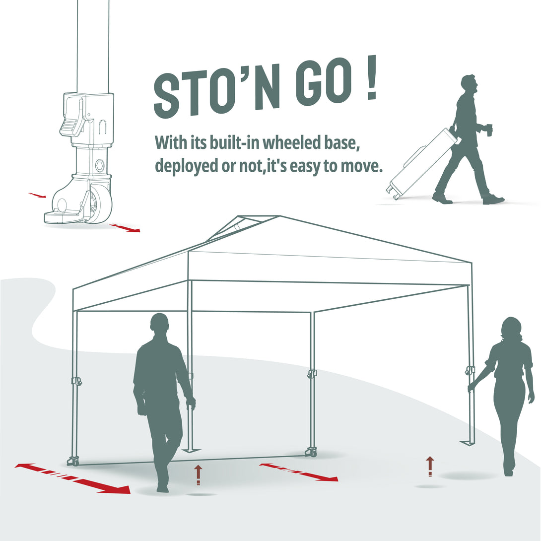 12x12 Pop Up Canopy & 1 Sidewall Centerlok™