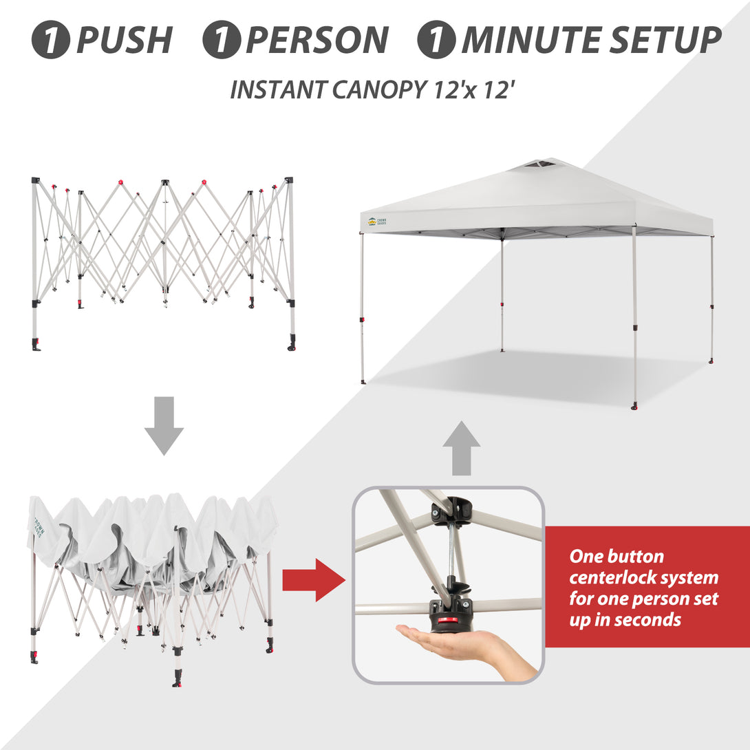 12x12 Pop Up Canopy Centerlok™