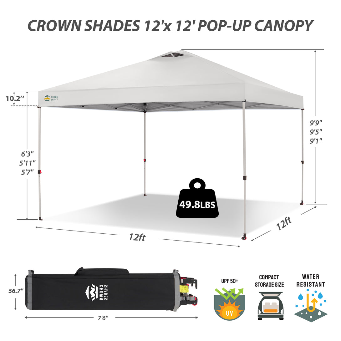 12x12 Pop Up Canopy Centerlok™