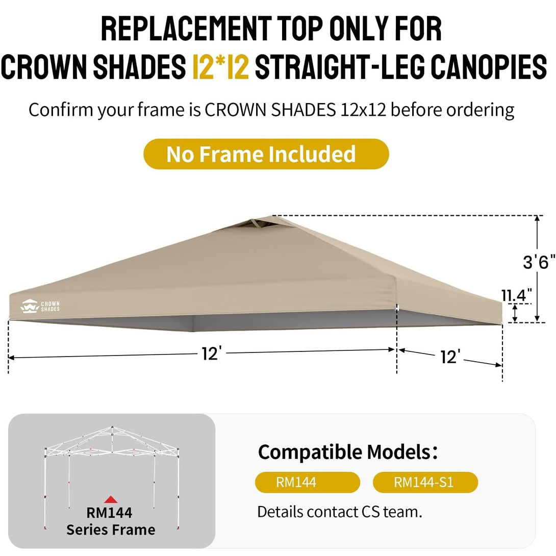 12x12 Canopy Replacement Top