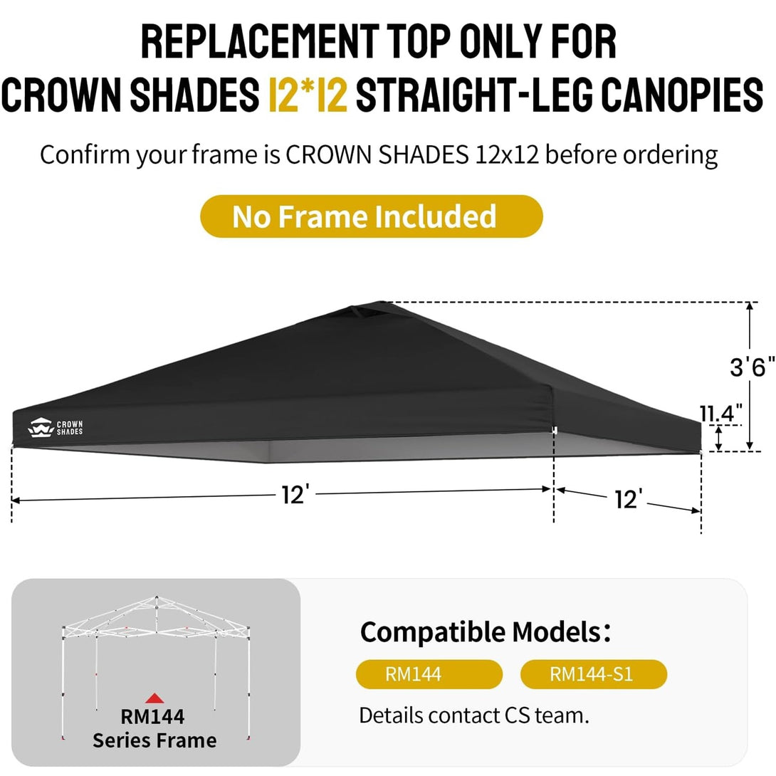 12x12 Canopy Replacement Top