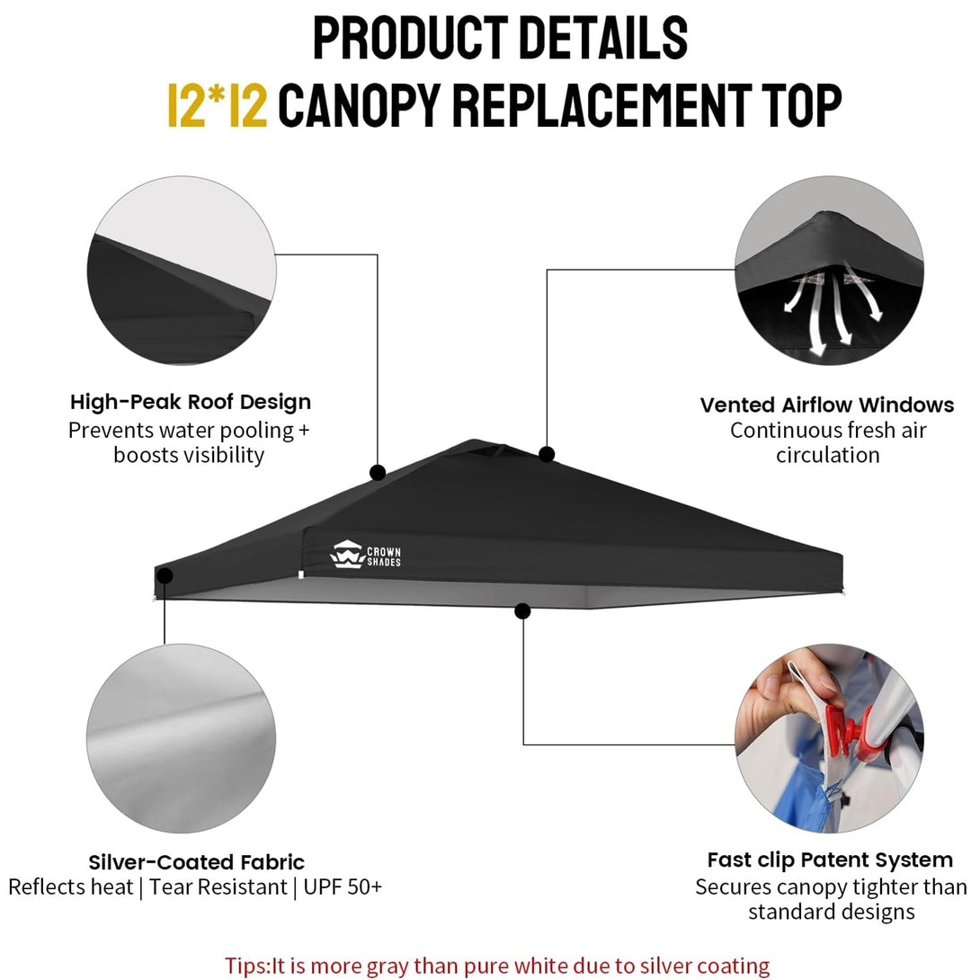 12x12 Canopy Replacement Top