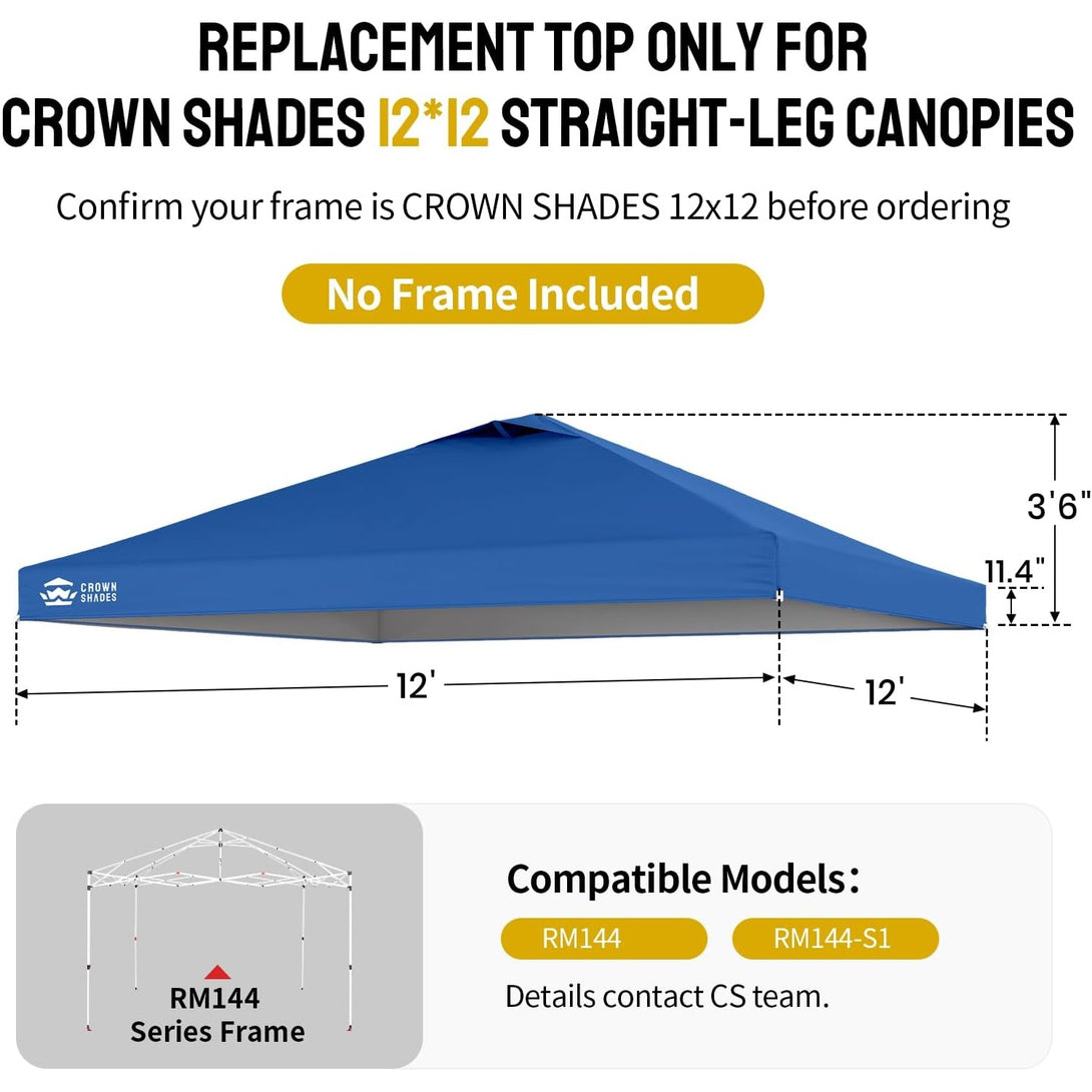 12x12 Canopy Replacement Top