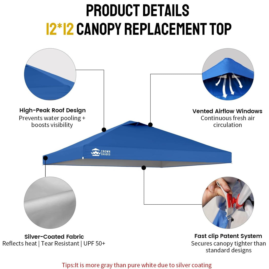 12x12 Canopy Replacement Top