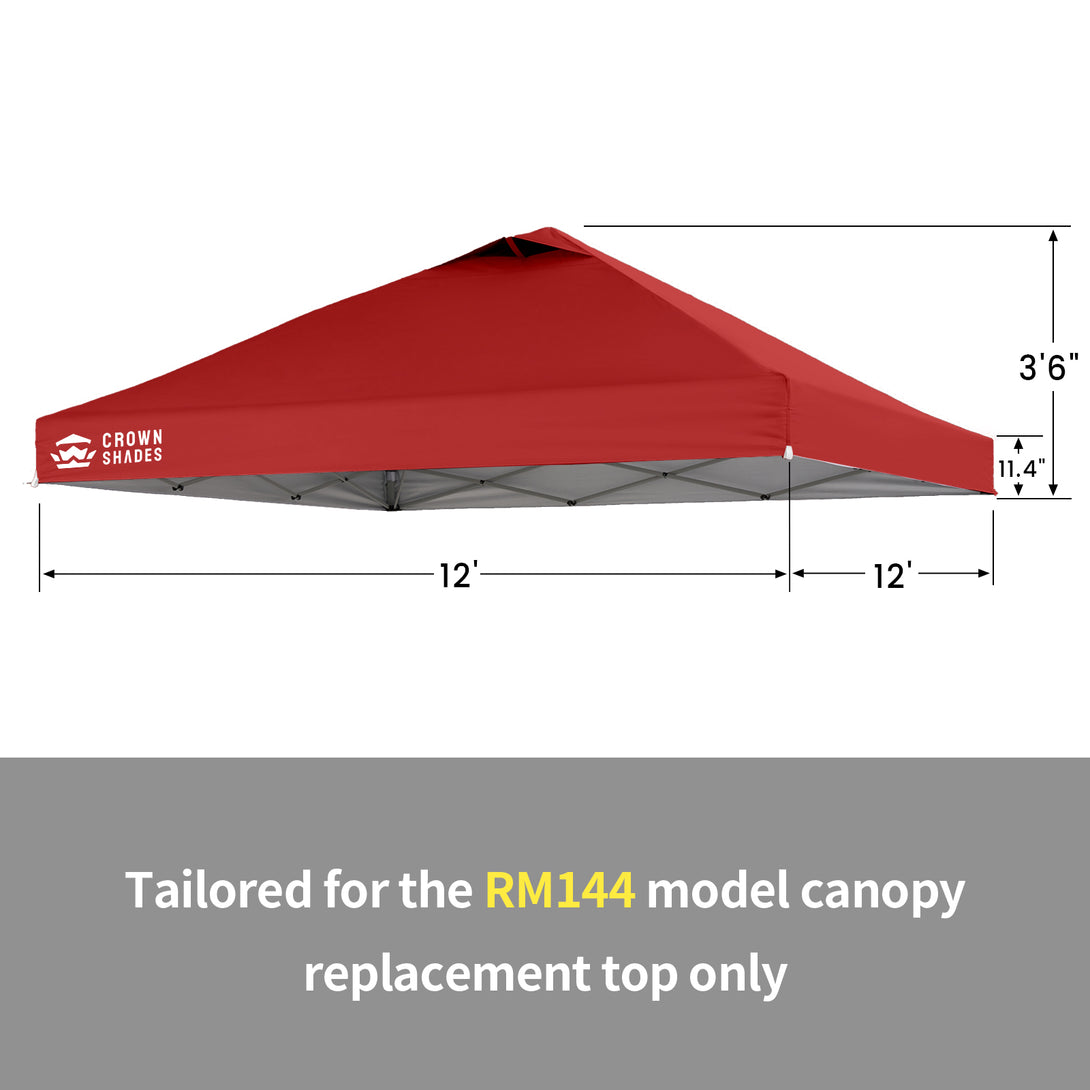 12x12 Canopy Replacement Top