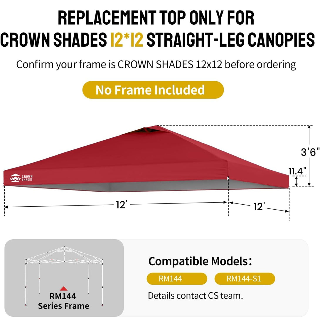 12x12 Canopy Replacement Top