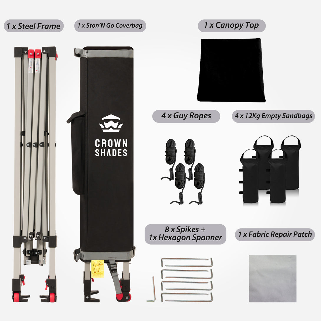 8x8 Pop Up Canopy & One-Push Centerlok™