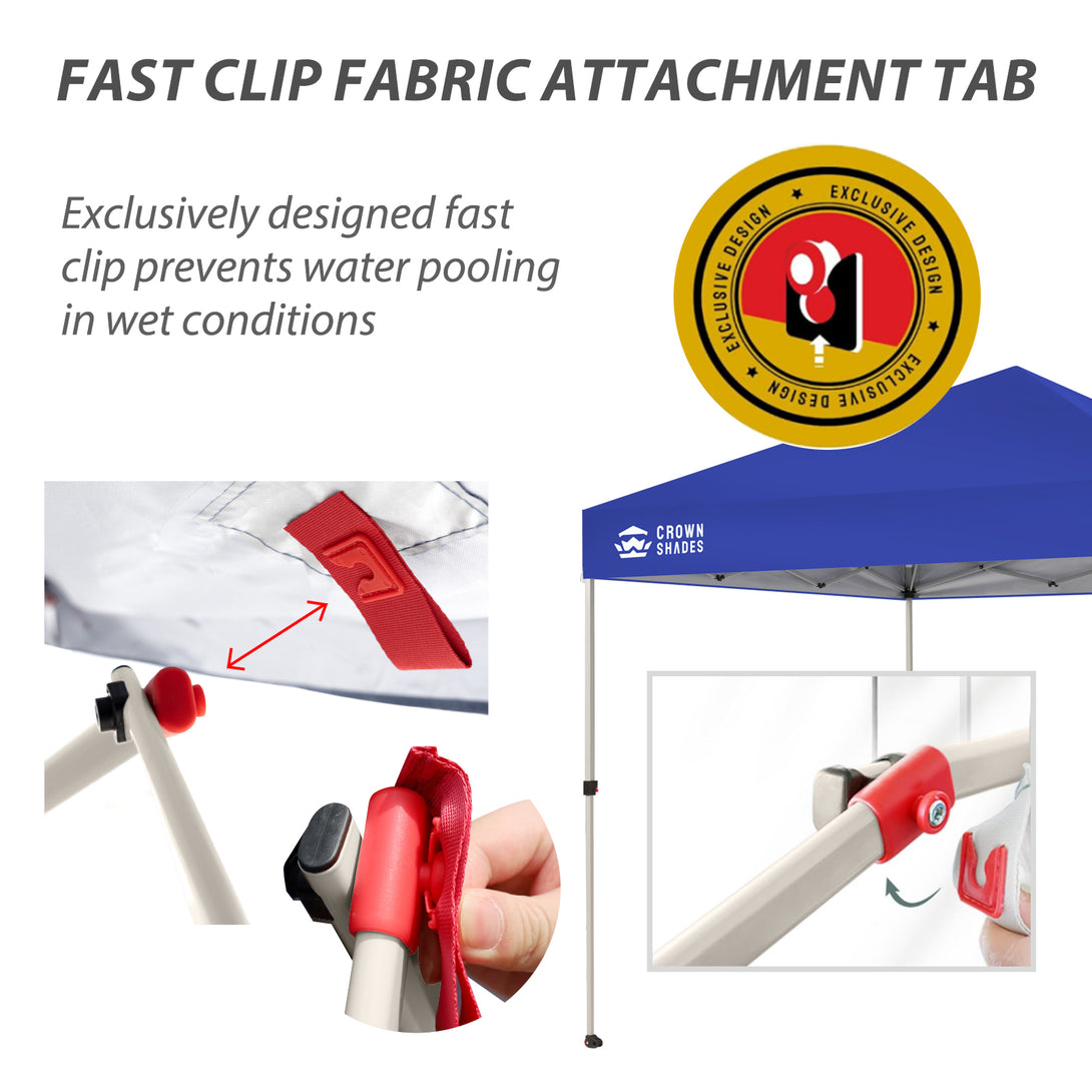 8x8 Pop Up Canopy & One-Push Centerlok™