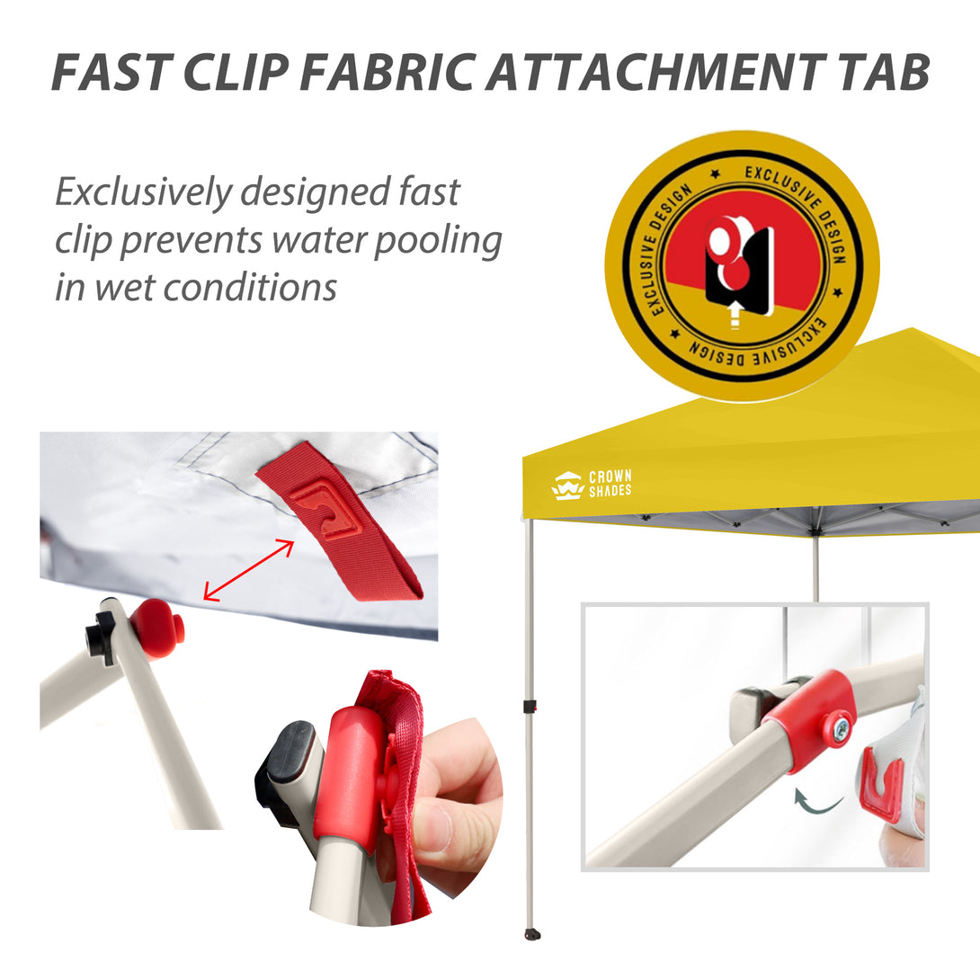 8x8 Pop Up Canopy & One-Push Centerlok™