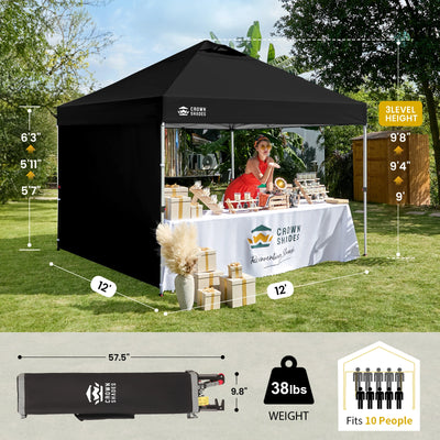 CenterLOK® 10' x 10' Canopy | 1 Sidewall