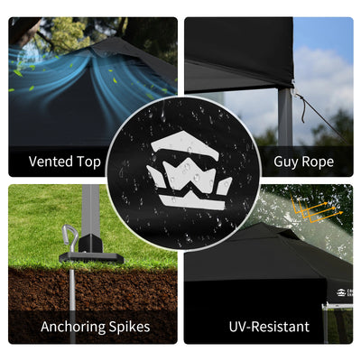 CenterLOK® 10' x 10' Canopy | 1 Sidewall