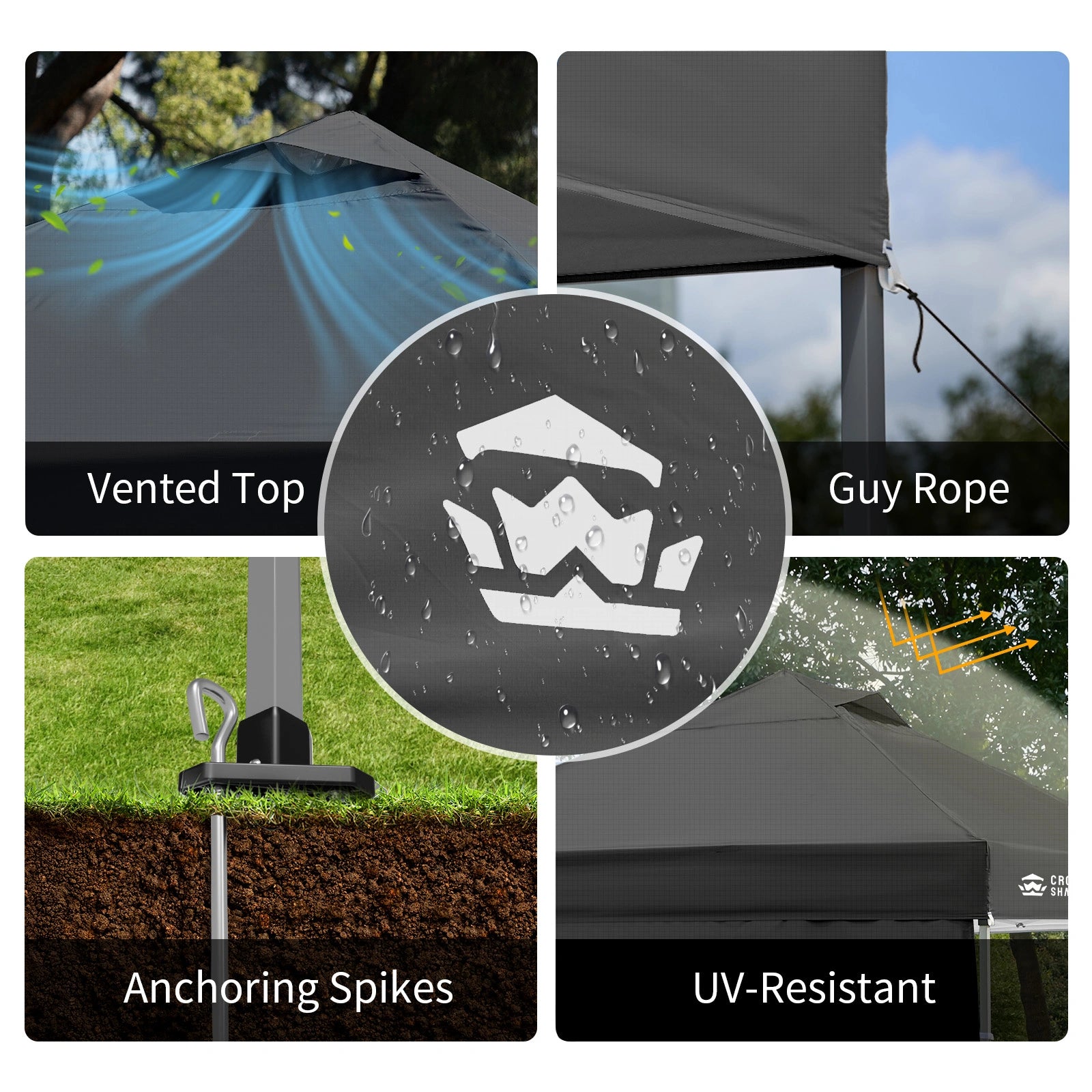 CenterLOK® 10' x 10' Canopy | 1 Sidewall