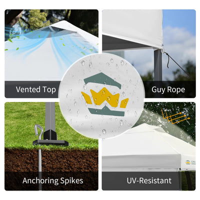 CenterLOK® 10' x 10' Canopy | 1 Sidewall