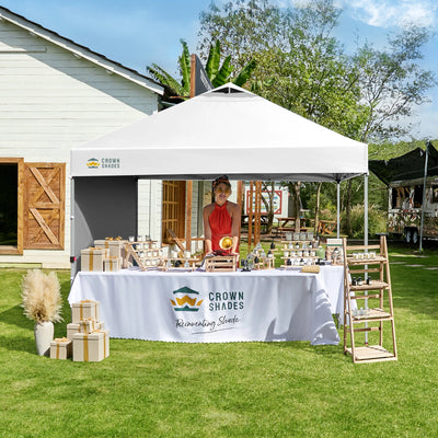 10x10 event tent 10x10 Pop Up Canopy Tent - Instant Setup w/ Sidewall