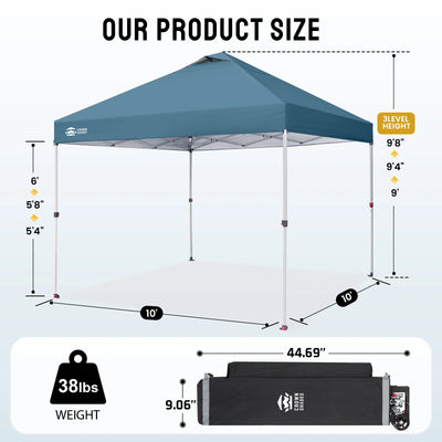 CenterLOK® 10' x 10' One-Push™ Carpa