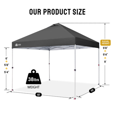 CenterLOK® 10' x 10' One-Push Canopy