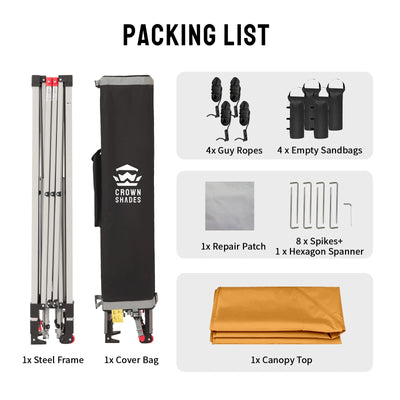 CenterLOK® Tonnelle One-Push™ 10' x 10'