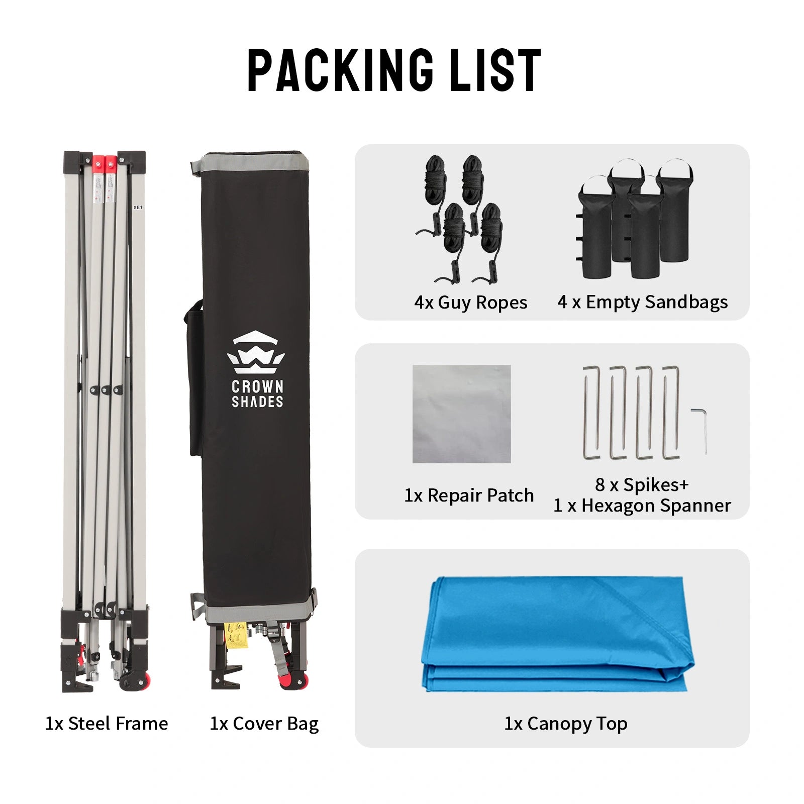 CenterLOK® 10' x 10' One-Push™ Carpa