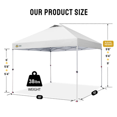CenterLOK 10' x 10' One-Push Canopy