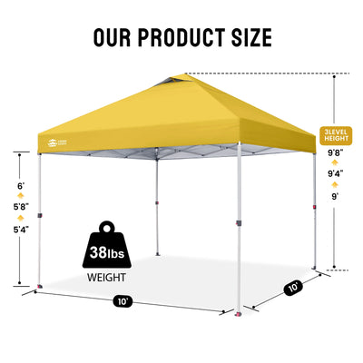 CenterLOK® 10' x 10' One-Push Canopy