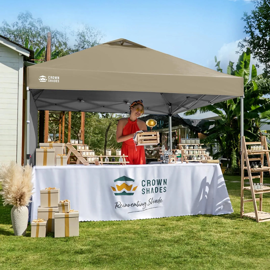 CenterLOK® 12x12 Pop Up Canopy & 1 Sidewall