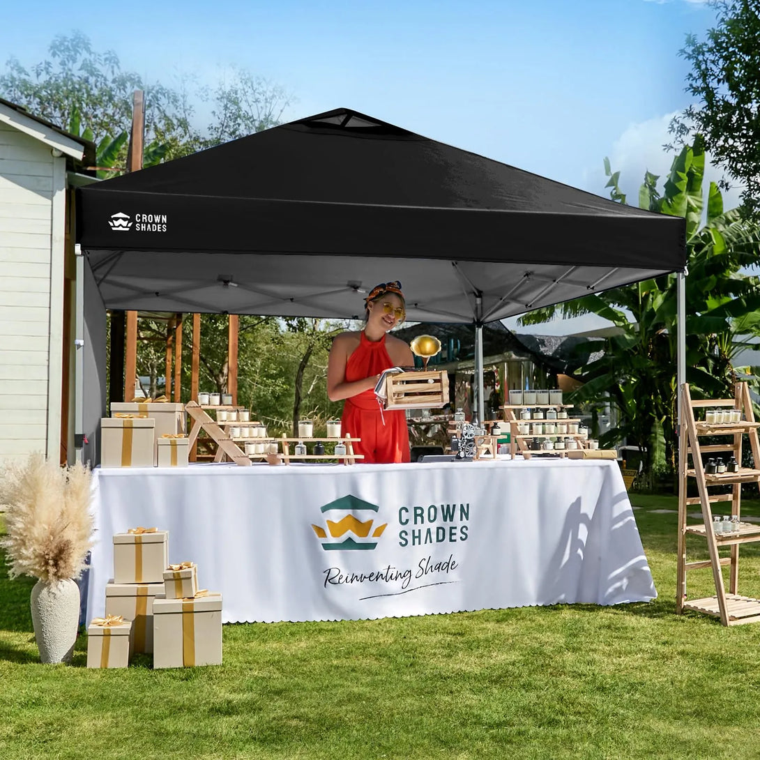 CenterLOK® 12x12 Pop Up Canopy & 1 Sidewall