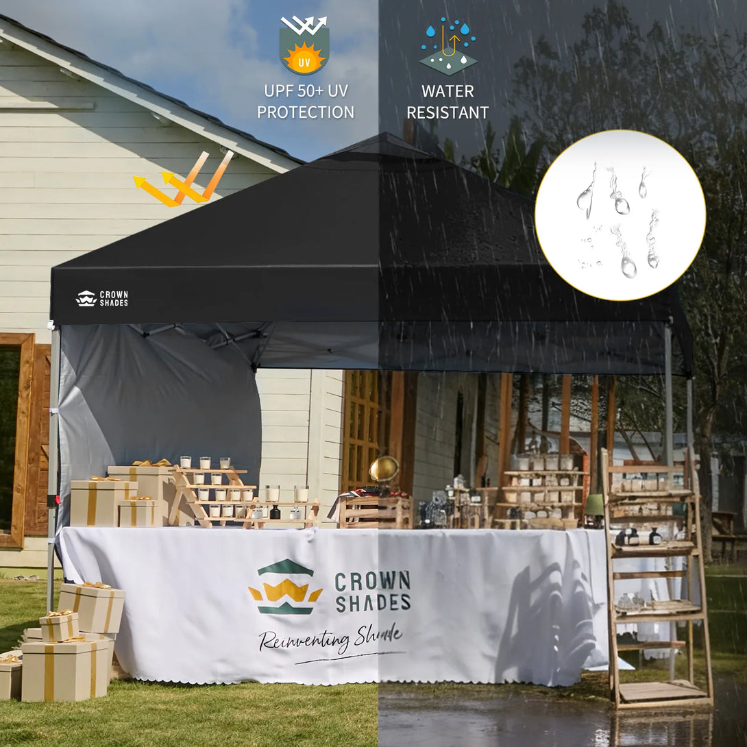 CenterLOK® 12x12 Pop Up Canopy & 1 Sidewall