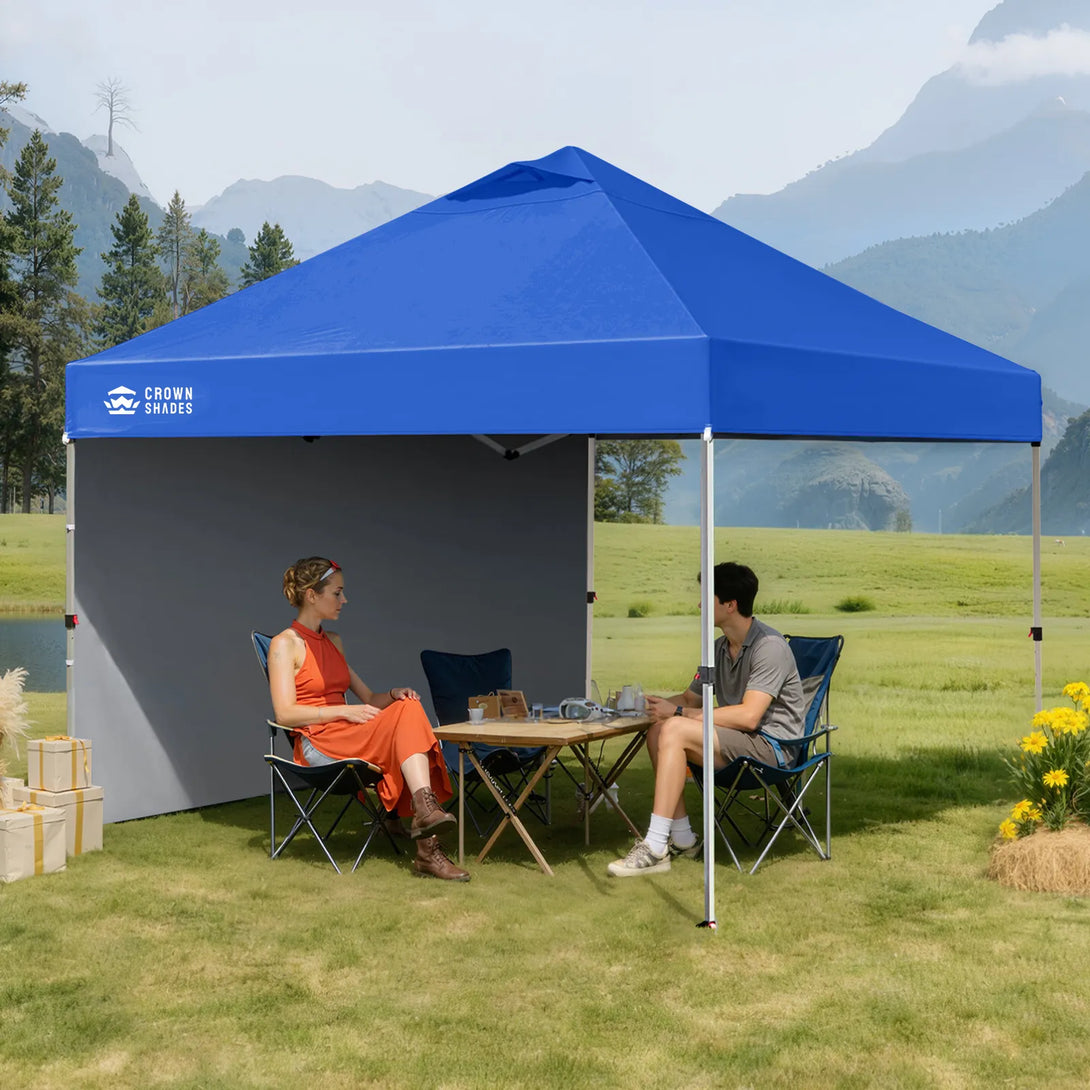 CenterLOK® 12x12 Pop Up Canopy & 1 Sidewall
