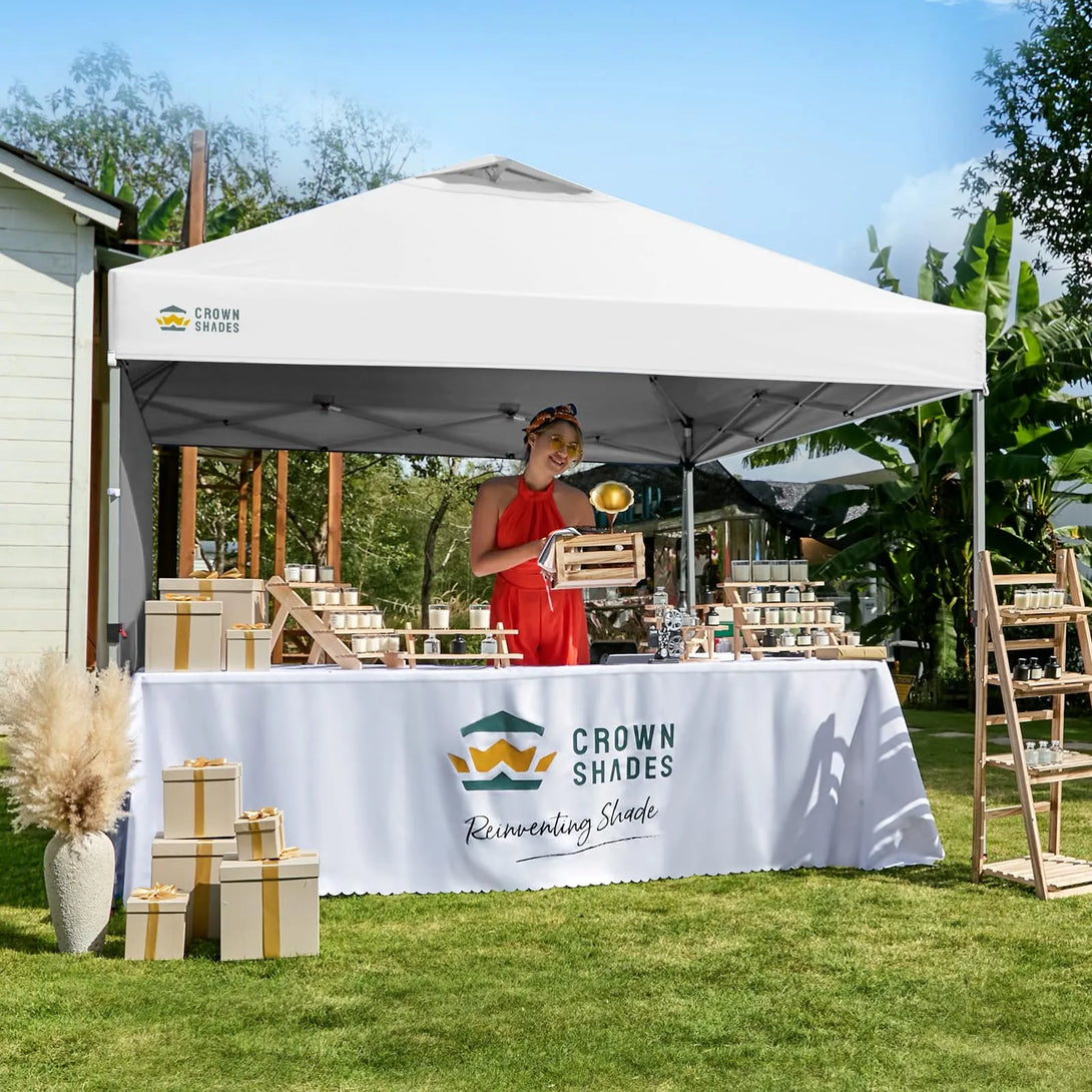 CenterLOK® 12x12 Pop Up Canopy & 1 Sidewall