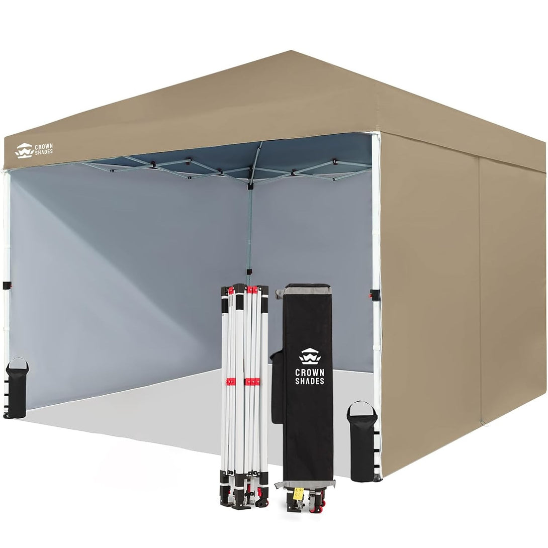 10x10 Commercial CenterLOK™-Überdachung und 4 Seitenwände