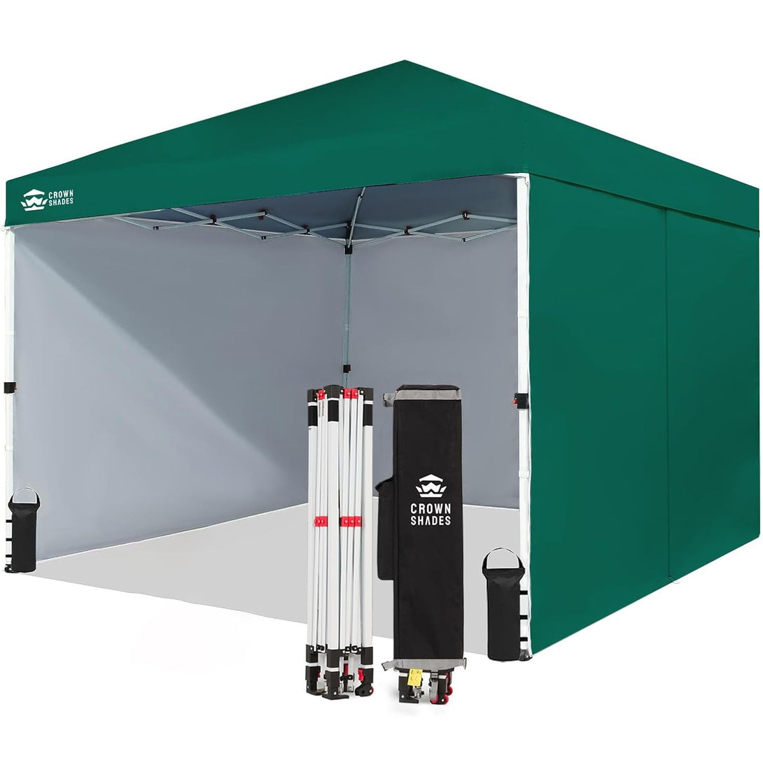 10x10 Commercial CenterLOK™-Überdachung und 4 Seitenwände