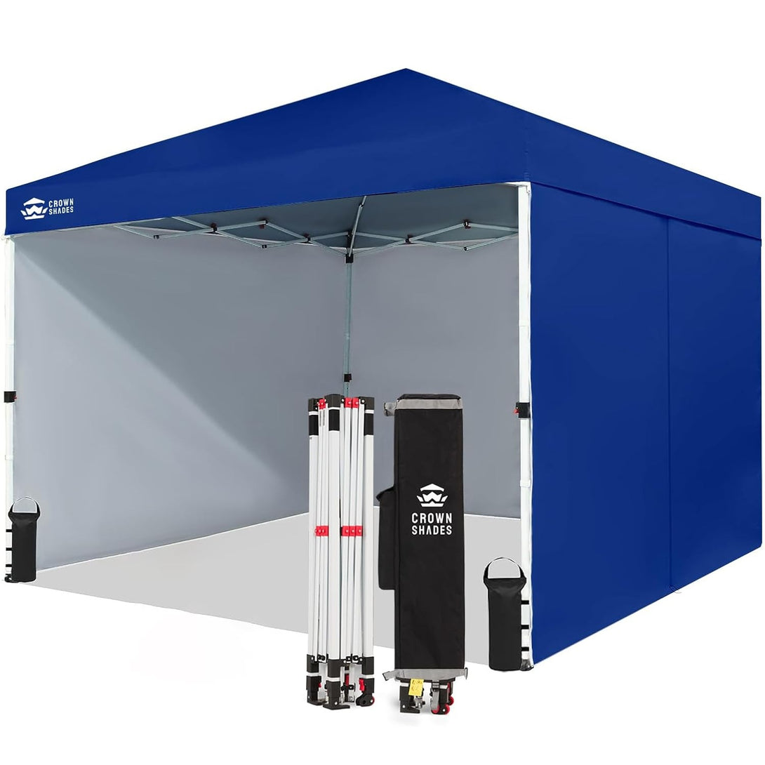 10x10 Commercial CenterLOK™-Überdachung und 4 Seitenwände