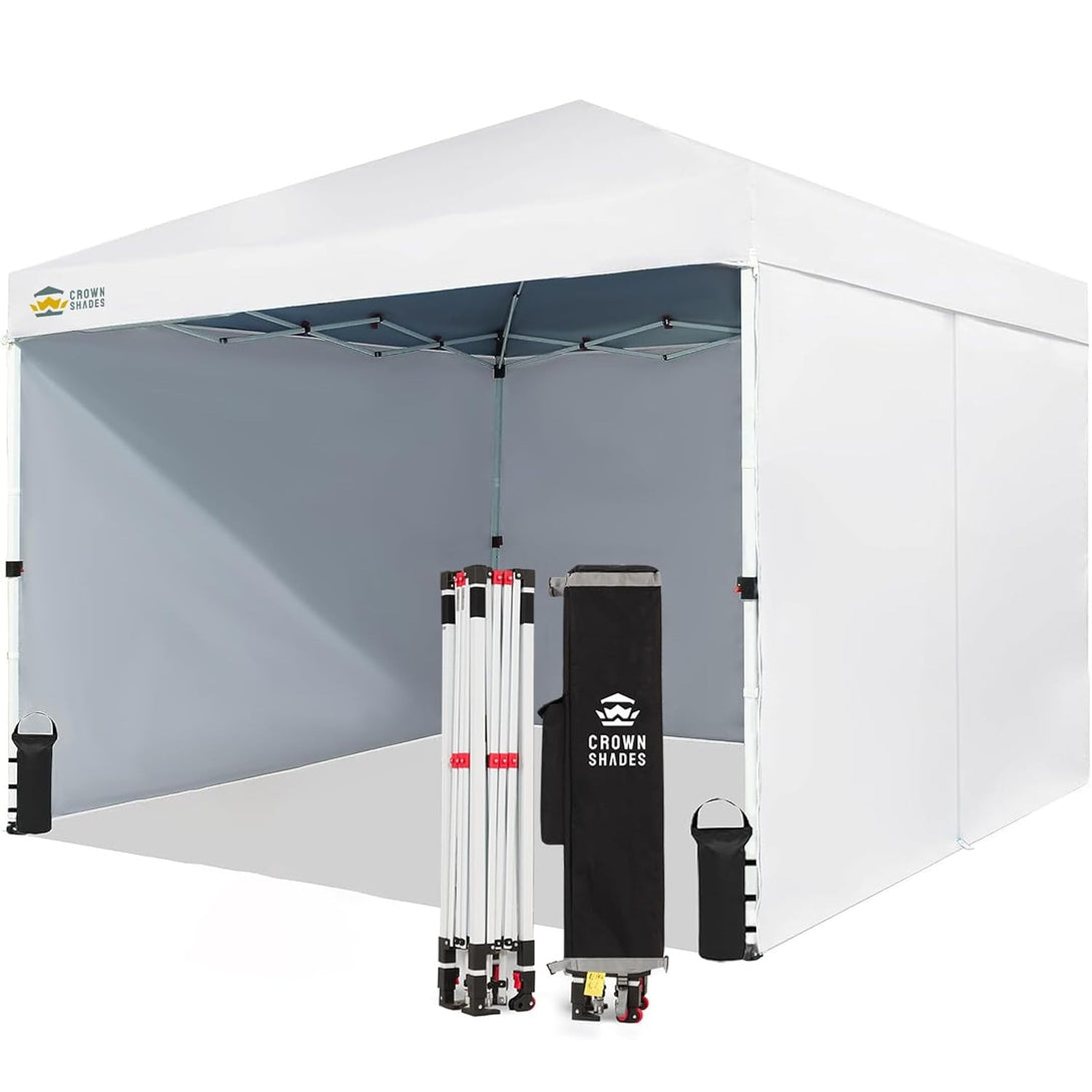 10x10 Commercial CenterLOK™-Überdachung und 4 Seitenwände