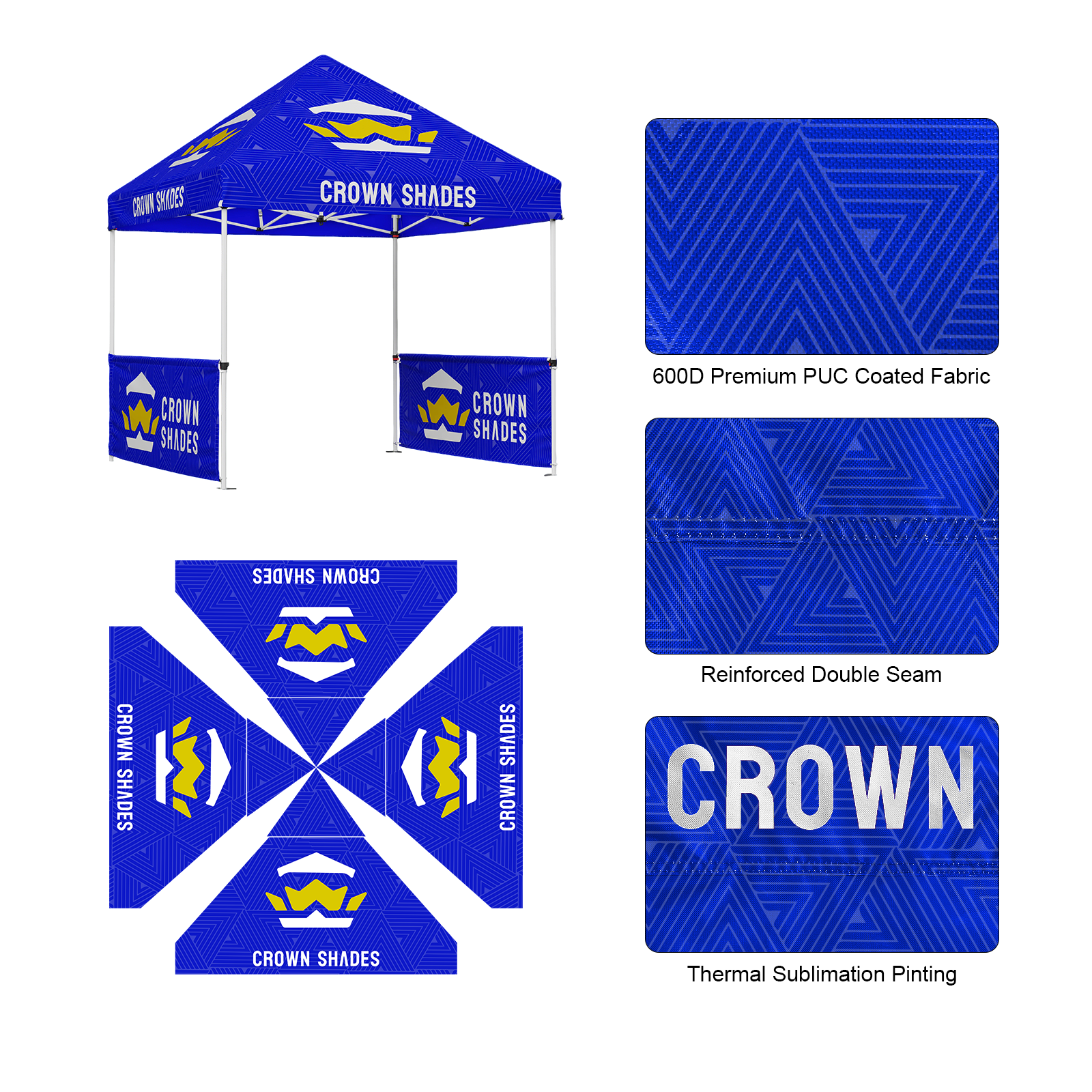 Custom Com™ Canopy | 8x8, 10x10, 10x15, 10x20