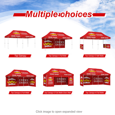 Toldo Comercial Personalizado con Estructura Cruzada [M100, M150, M200]