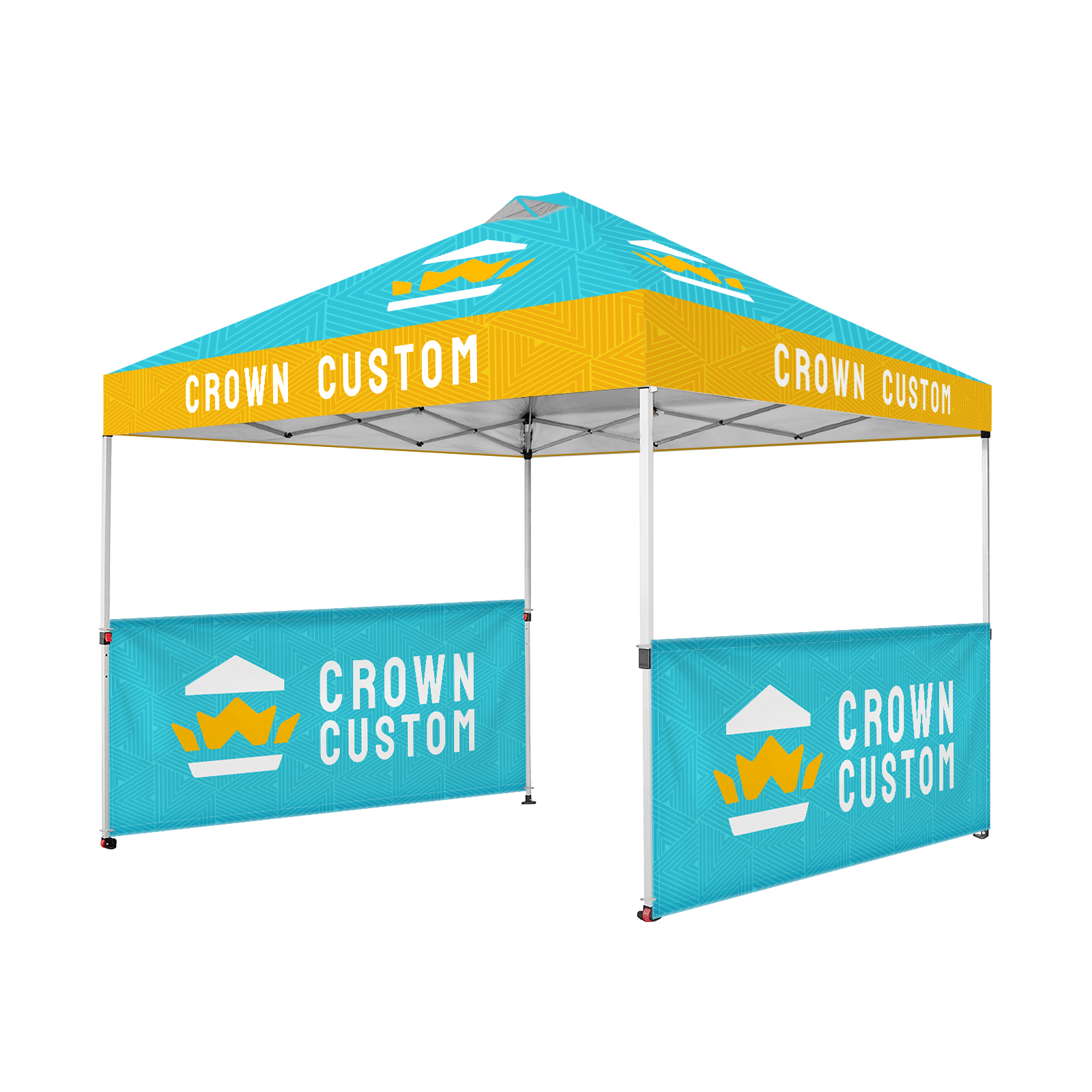 Customised Canopy Custom Pop Up Canopy Tents | Printed & Personalized Shade | Crown ...