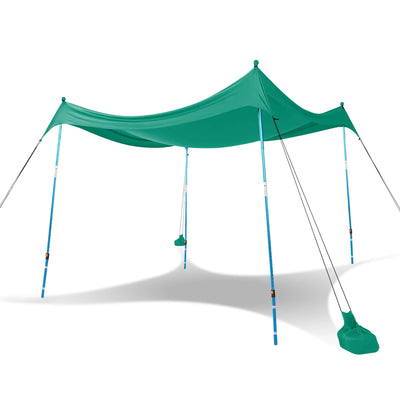 Feather-Lift Pop-Up Beach Tent