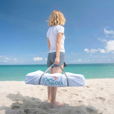 Feather-Lift Tienda Cabana de Playa 6.5' x 6.5' | 1 Pared Lateral
