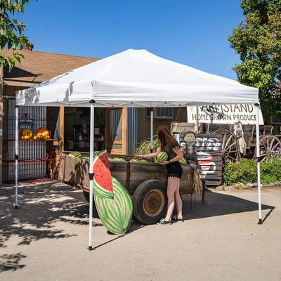 stand up tent 10x10 Commercial Pop Up Canopy Tent - Instant Setup with Accessory Kit – Crown Shades