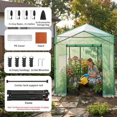 Insta-Grow™ Serre pop-up 6'x8'