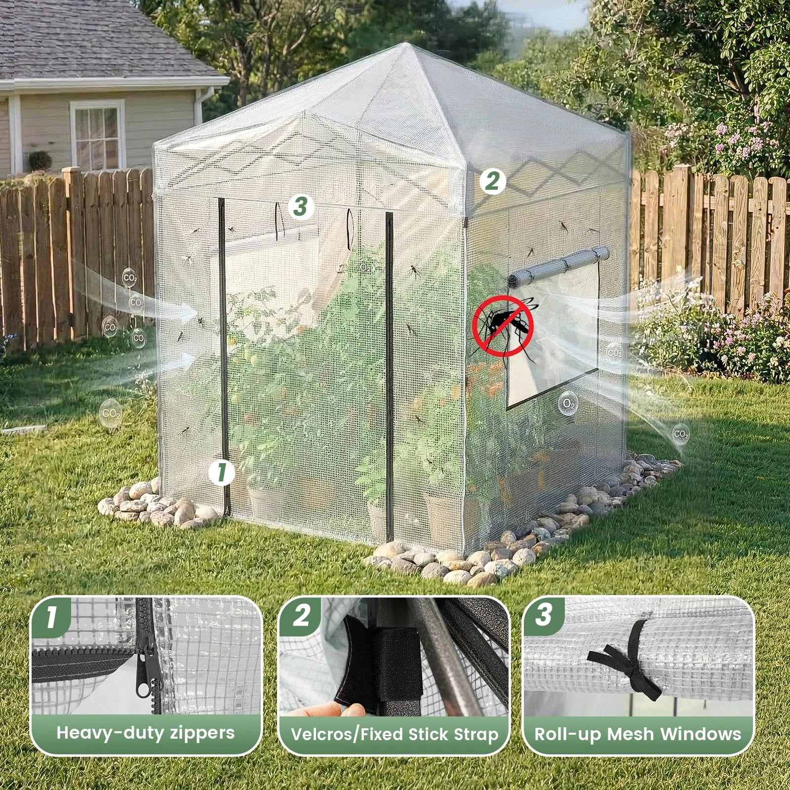 Insta-Grow Serre Pop-Up 6'x8'
