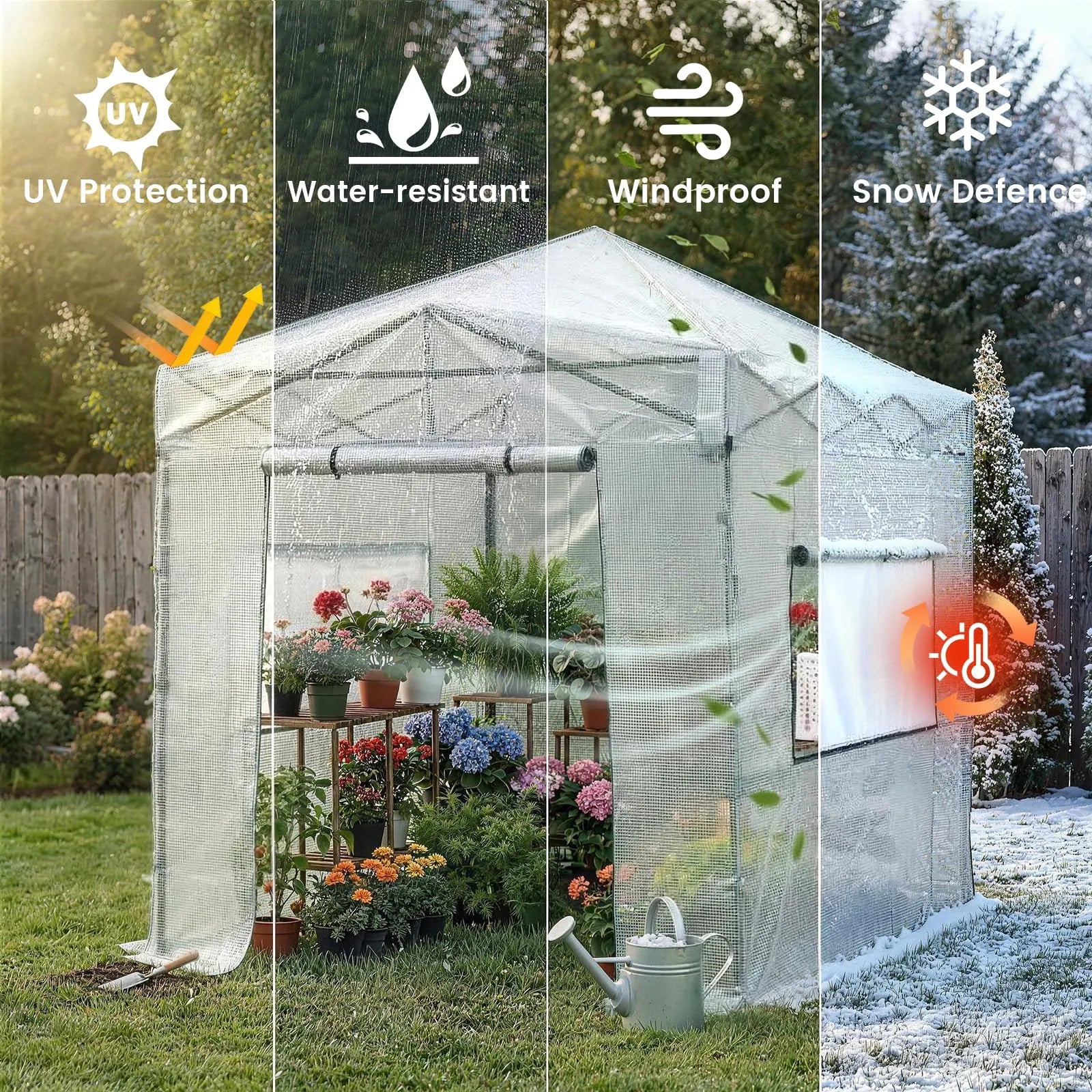 Insta-Grow Serre Pop-Up 6'x8'