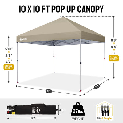 One-Push™ Lite 8' x 8' Canopy