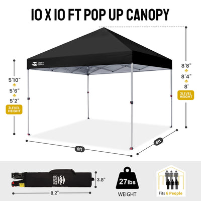 One-Push™ Lite 8' x 8' Canopy