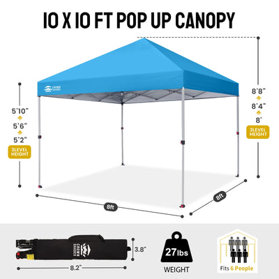 One-Push™ Lite 8' x 8' Canopy