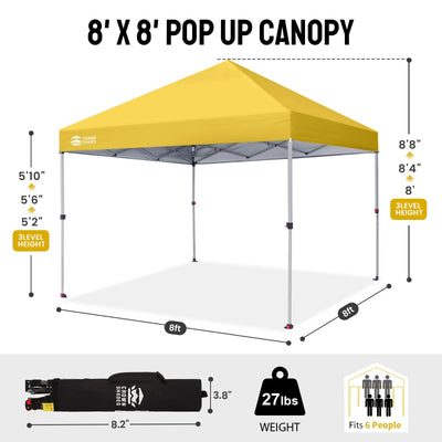 Tenda gazebo One-Push Lite 8' x 8'