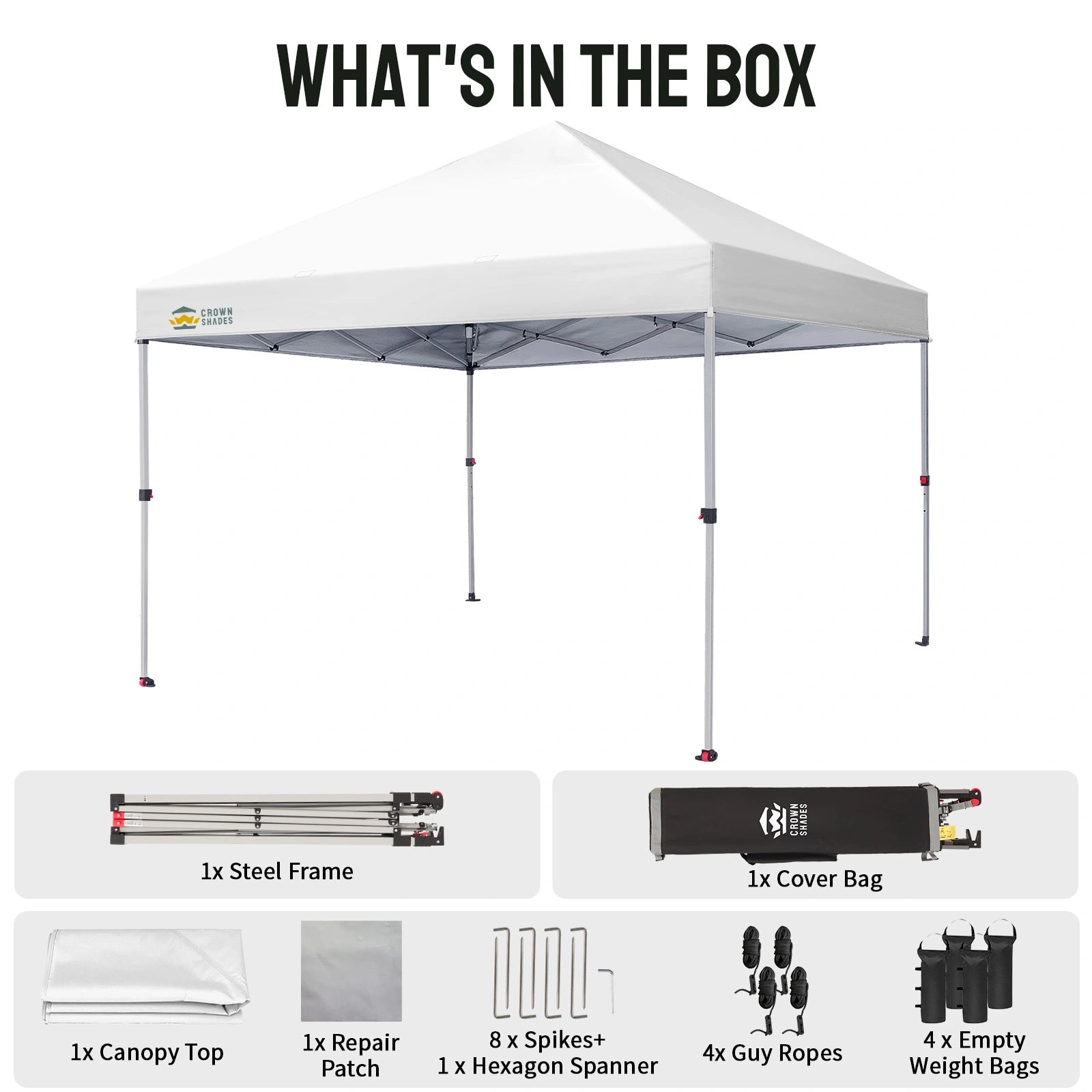 One-Push™ Lite 8' x 8' Canopy