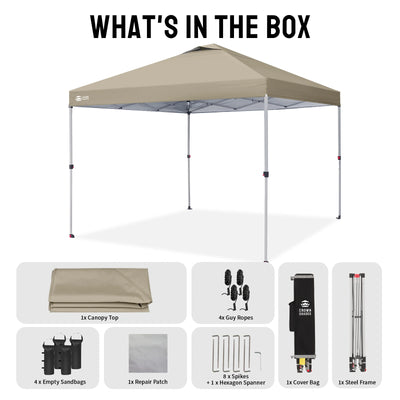Tonnelle One-Push Max 12' x 12'