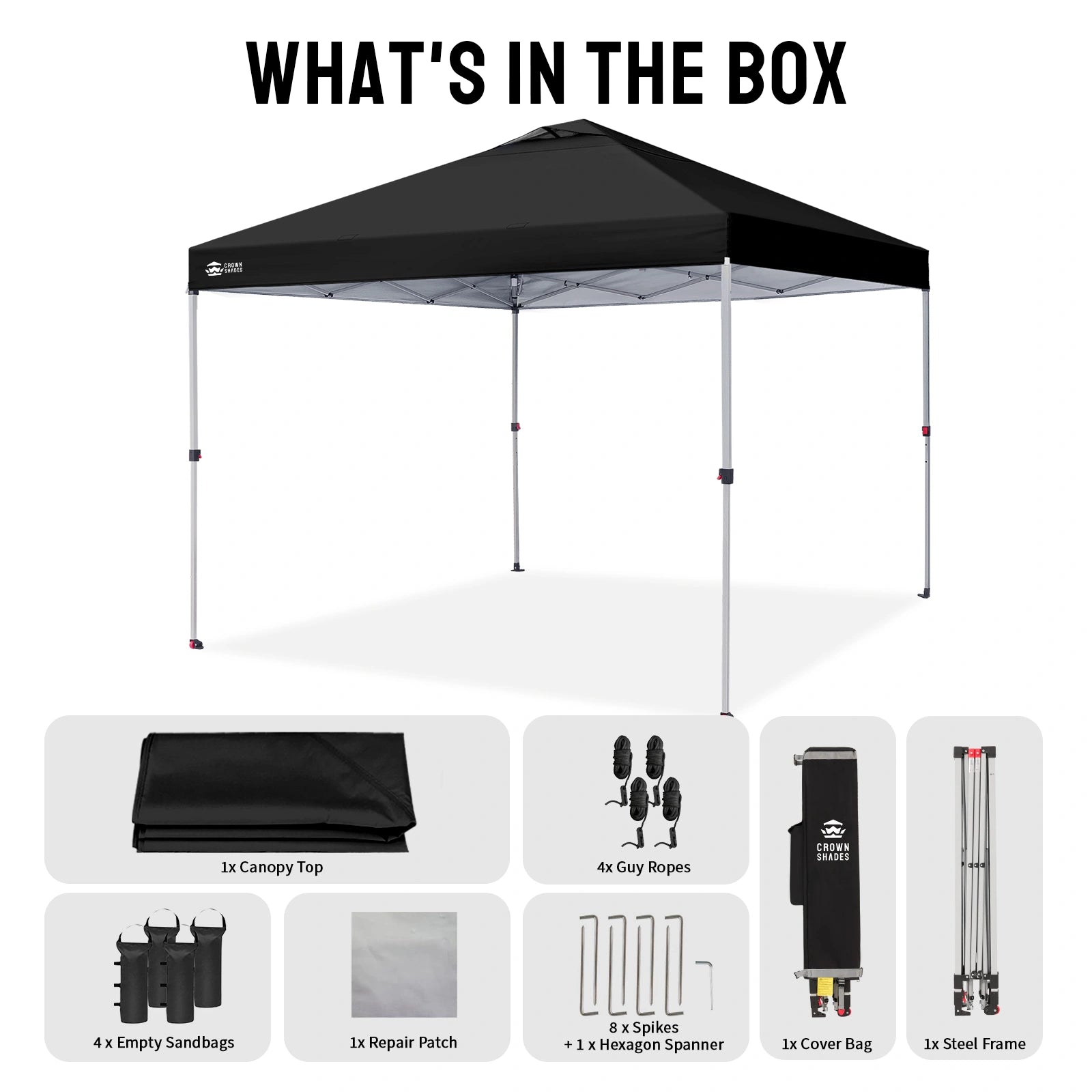 12x12 Pop-up-Pavillon